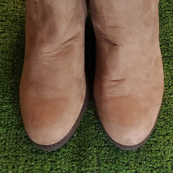 NWT Bongo Womens Zipper Up Ankle Booties with Fringe & Rivet Side Design - Picture 2 of 13